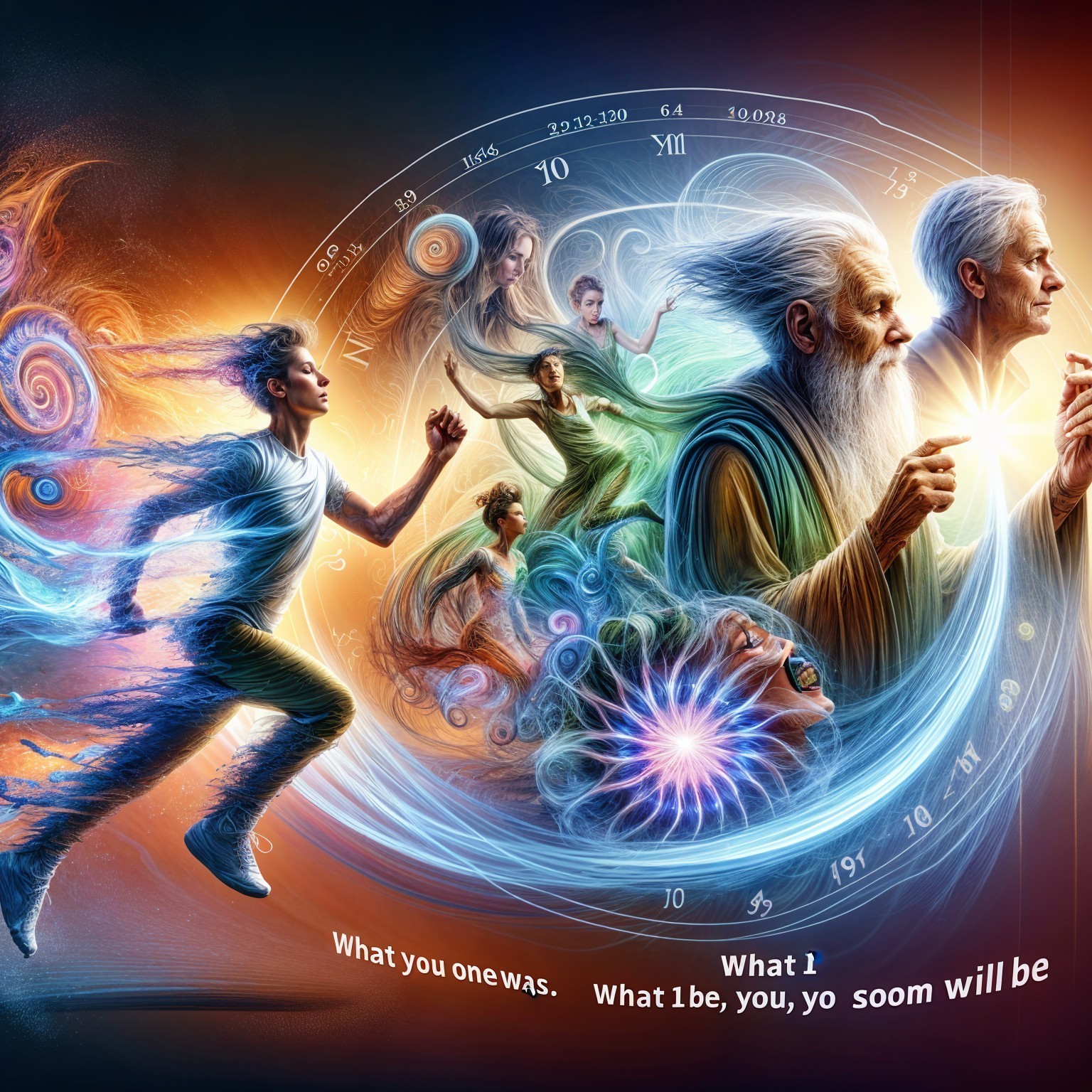 Dynamic Scene of Youth, Time, and Transformation