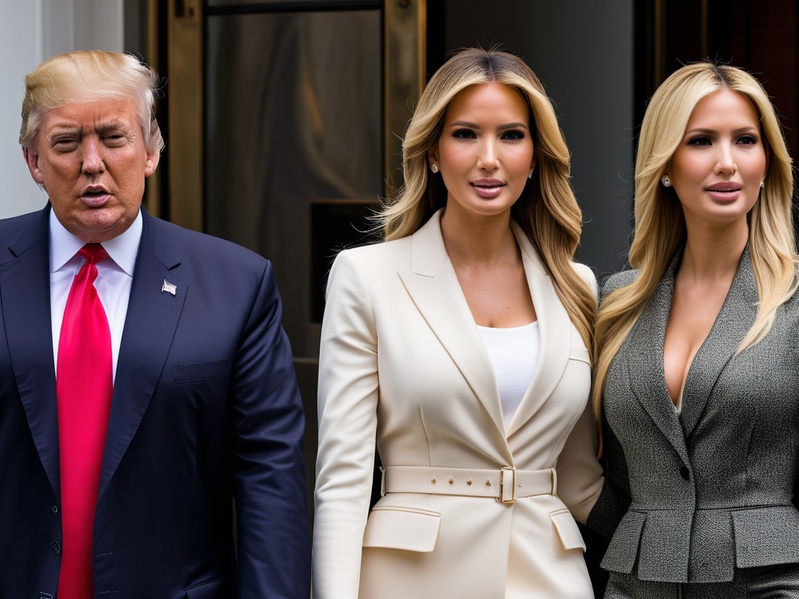 Professional Group Portrait with Stylish Attire Outdoors