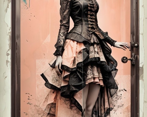 Elegant Gothic and Steampunk Outfit by Open Door