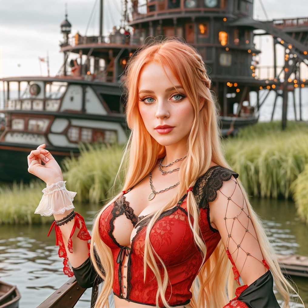 Enchanting Beauty by the Vintage Waters