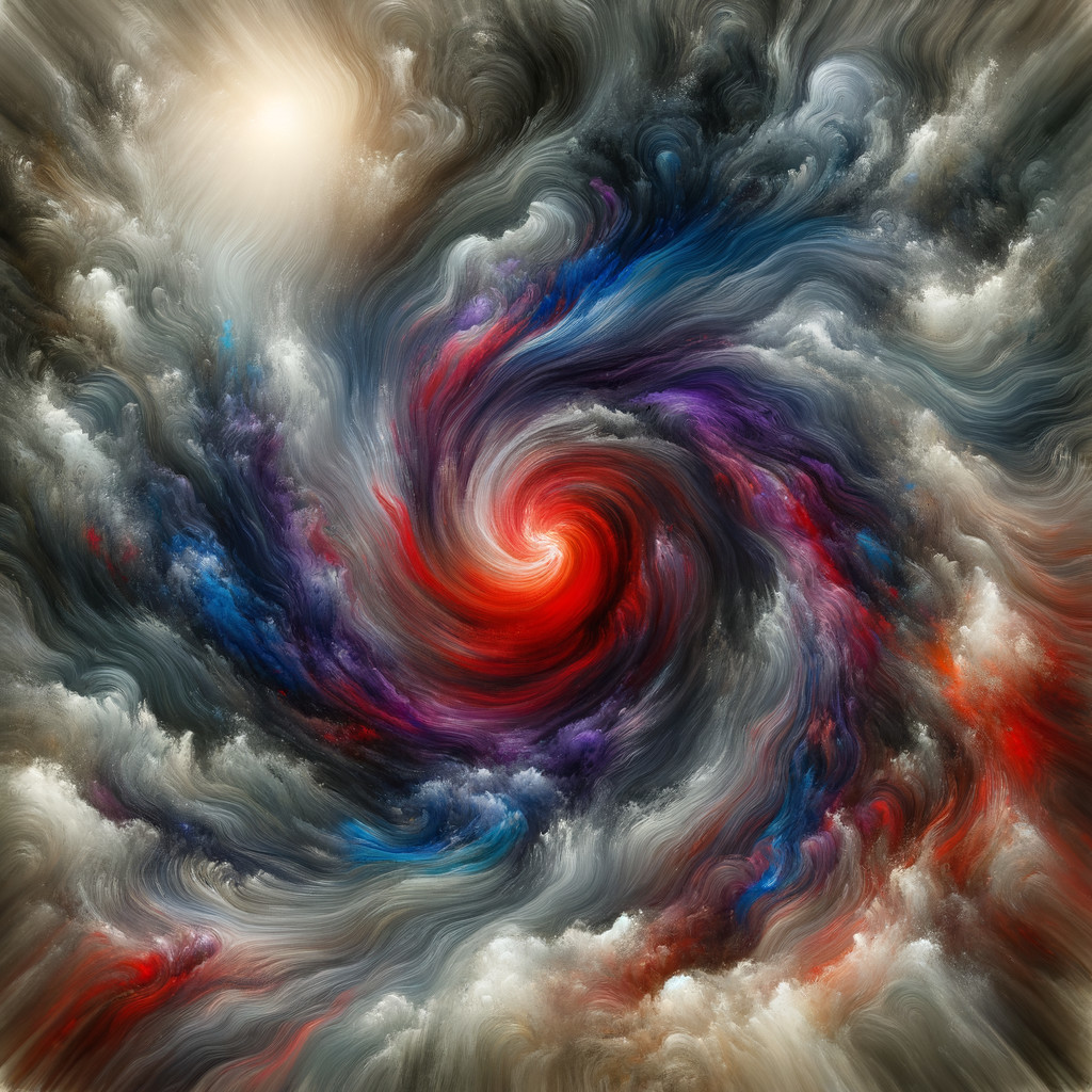 Vibrant Cosmic Swirl Colors in a Stunning Galaxy