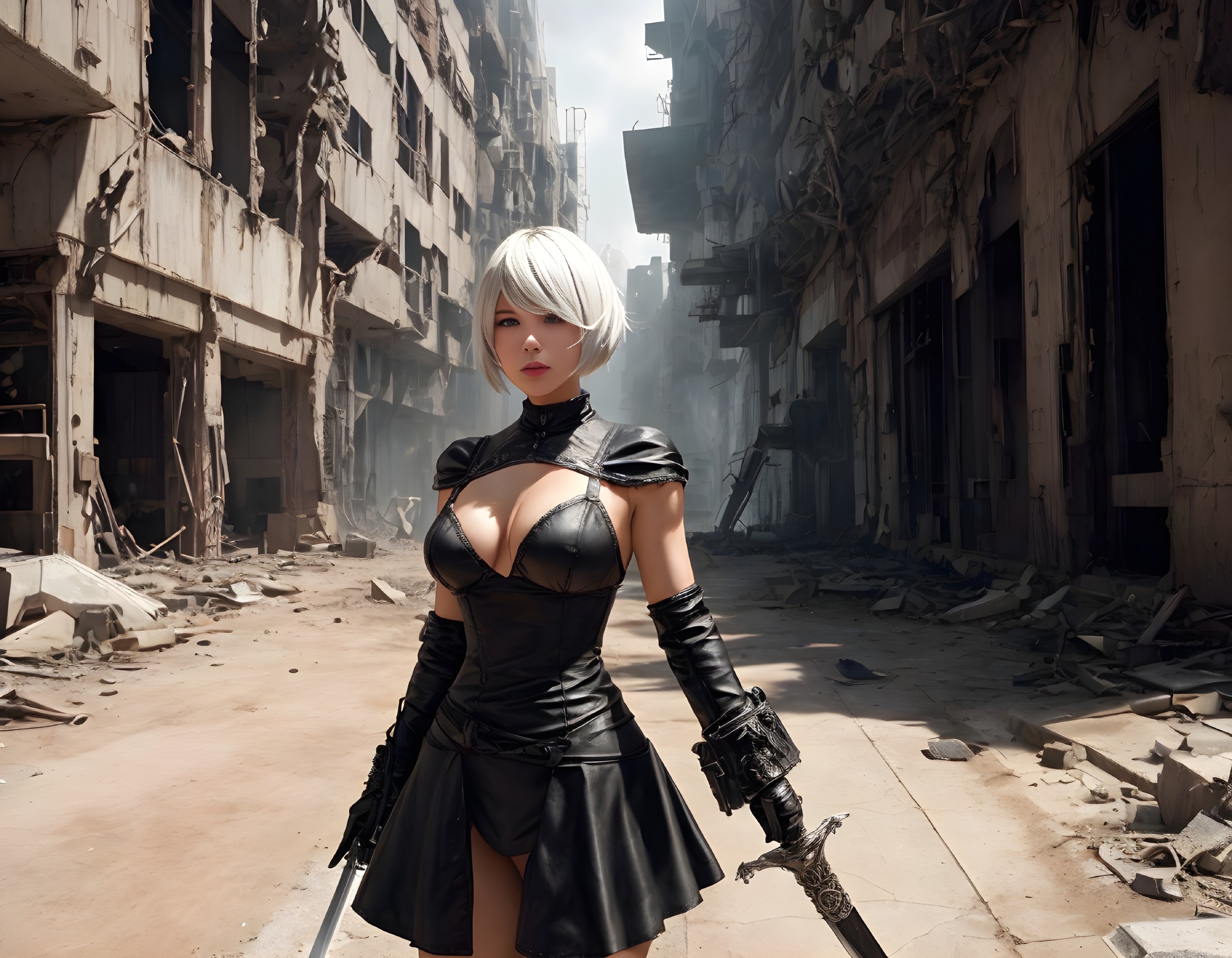 2B from Nier: Automata