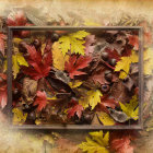 Whimsical Illustration of Mice Among Autumn Leaves