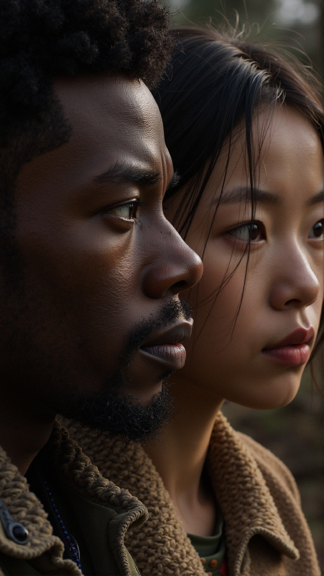 Profiles of Two Individuals in Natural Setting