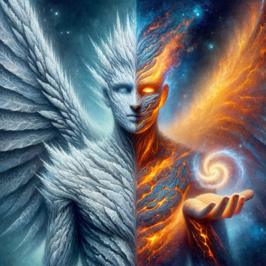 Duality of Ice and Fire with Textured Wings