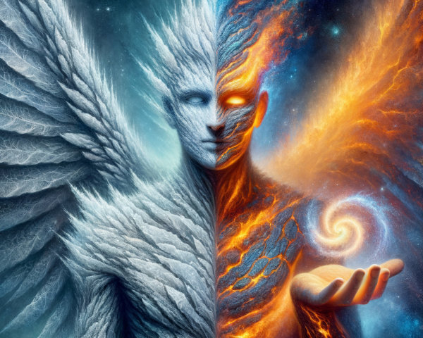 Duality of Ice and Fire with Textured Wings