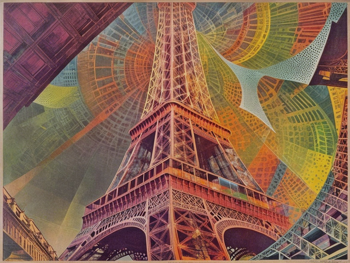 Abstract Interpretation of the Eiffel Tower with Colors