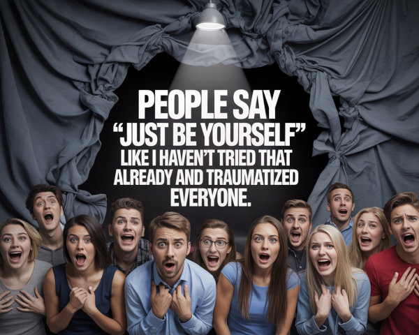 Young Adults Expressing Emotions on Self-Identity