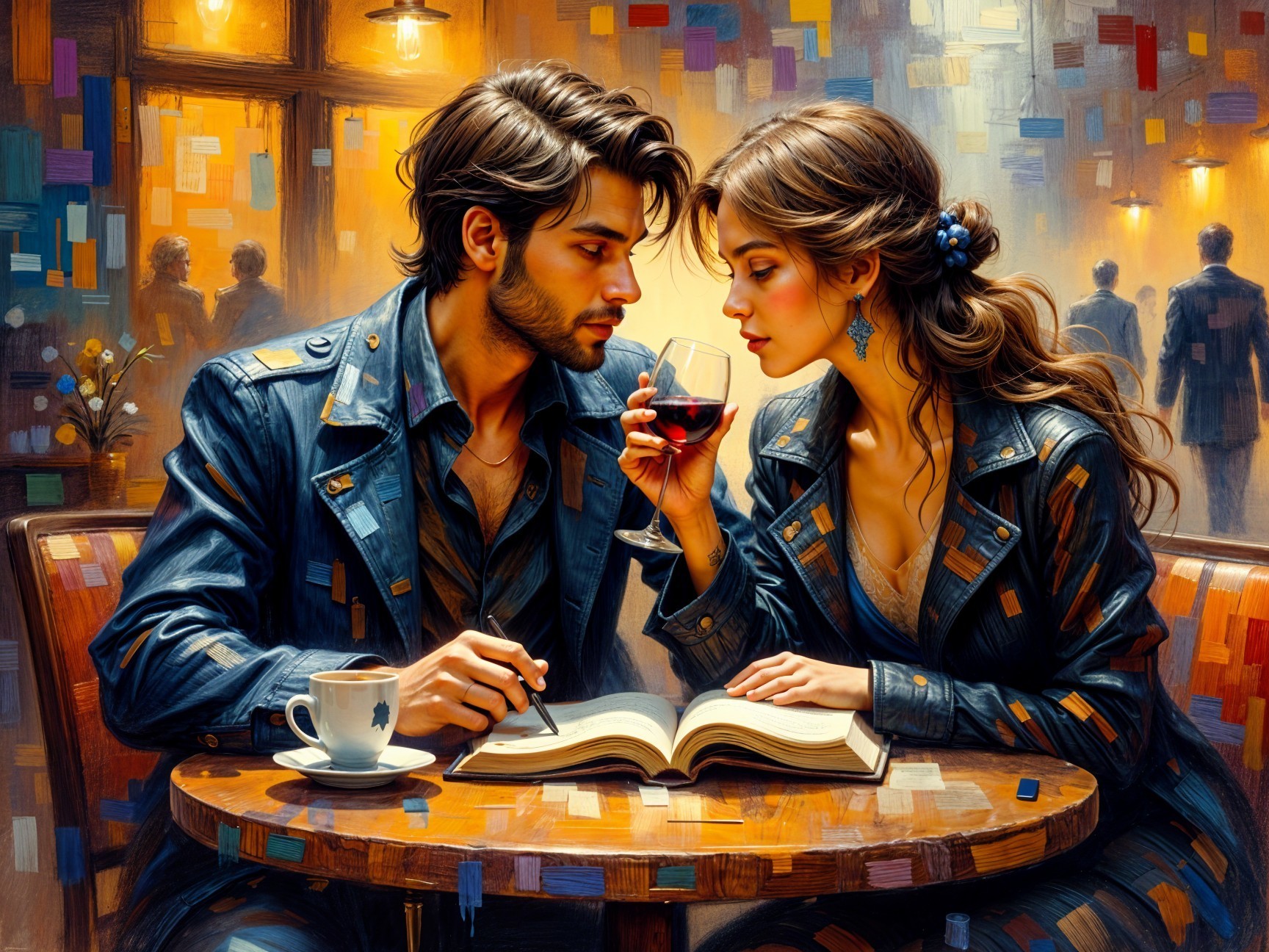 Cozy Cafe Romance