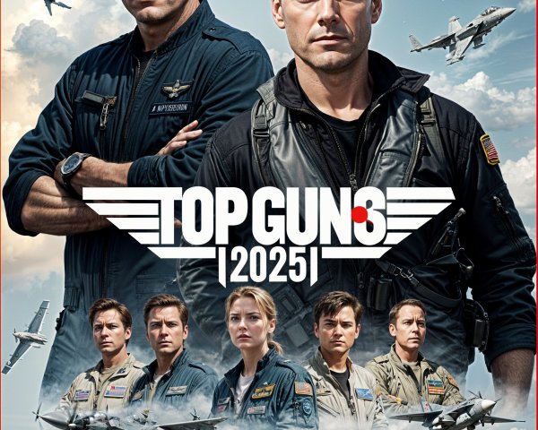Top Gun 3 Poster Features Pilots and Military Jets