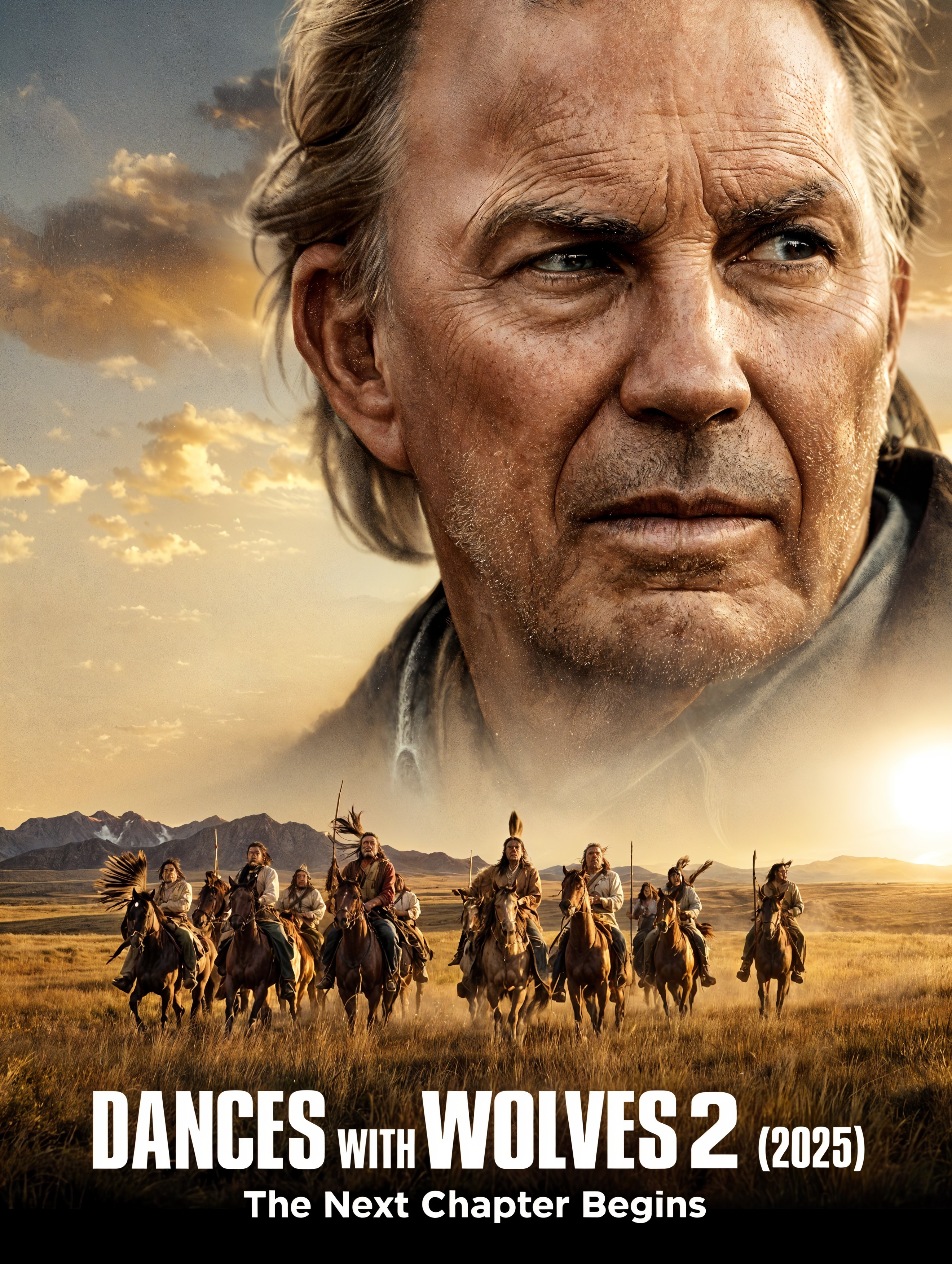 Poster Description for Dances with Wolves 2 Release