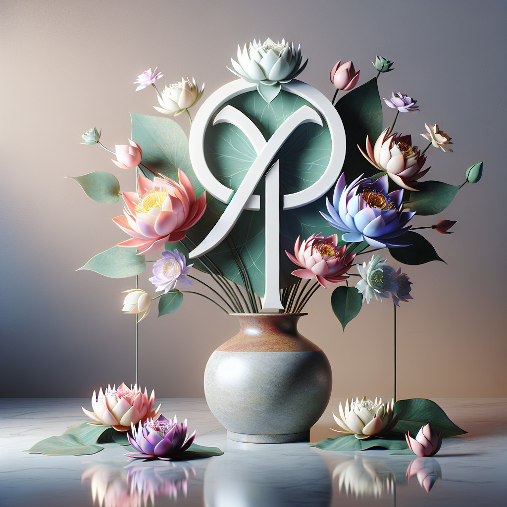 Vibrant Lotus Flowers in Elegant Vase Arrangement