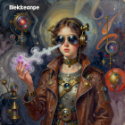 Intricate Steampunk Space Adventurer Digital Art