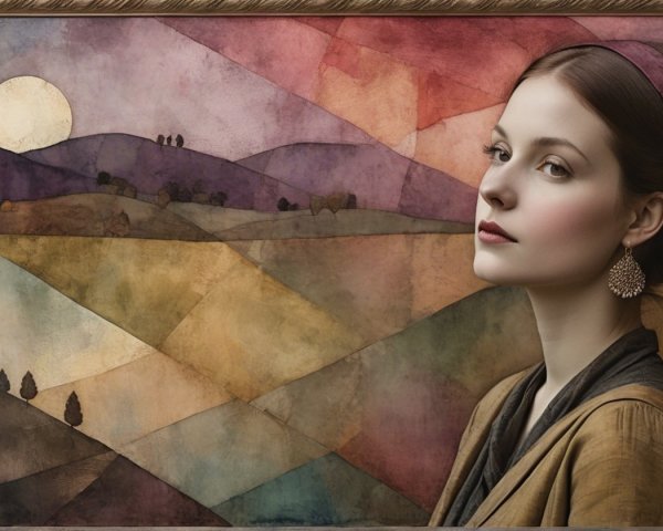 Digital Photomanipulation of Landscape and Portrait Art