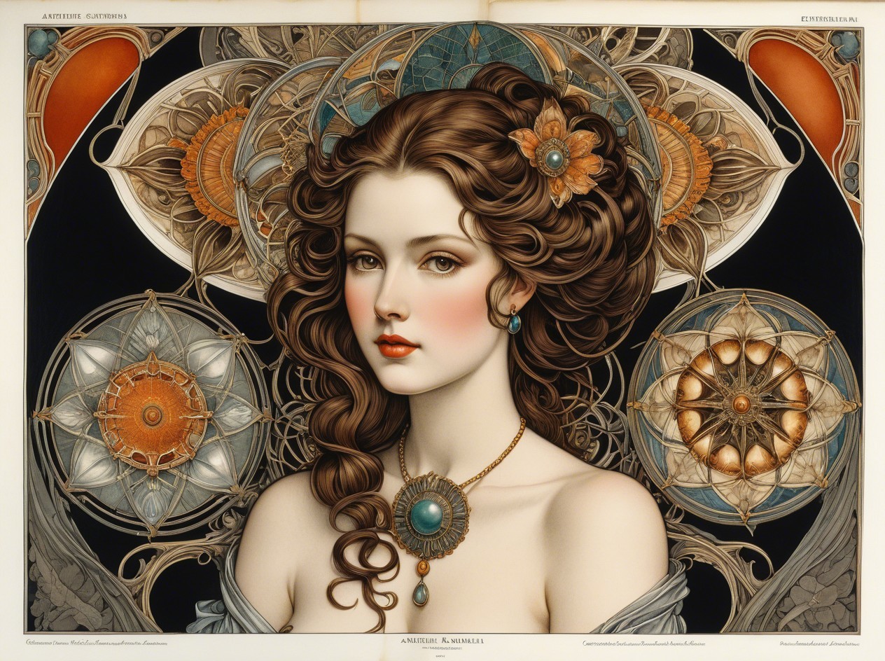 Full body shot of a woman with teal accessories