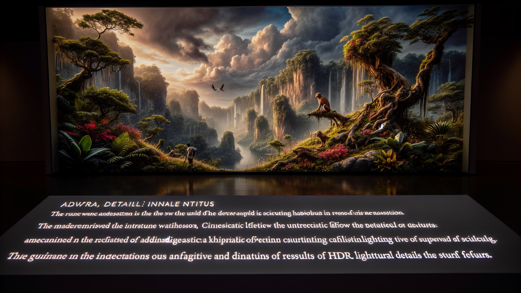 Breathtaking Landscape with Cliffs and Tranquil River