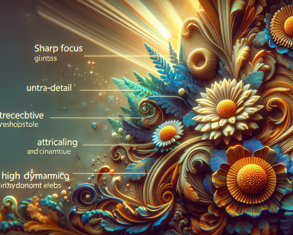 Vibrant Floral and Leaf Patterns with Depth and Texture