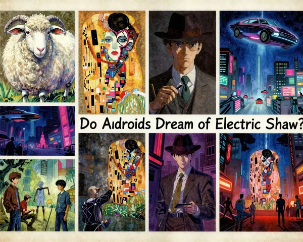 Collage of Eight Images with Cursive Text Overlay