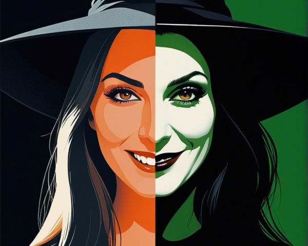 Contrasting Witches with Distinct Styles and Features