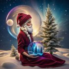 Vibrant Pop-Up Book Jungle Scene with River and Flowers