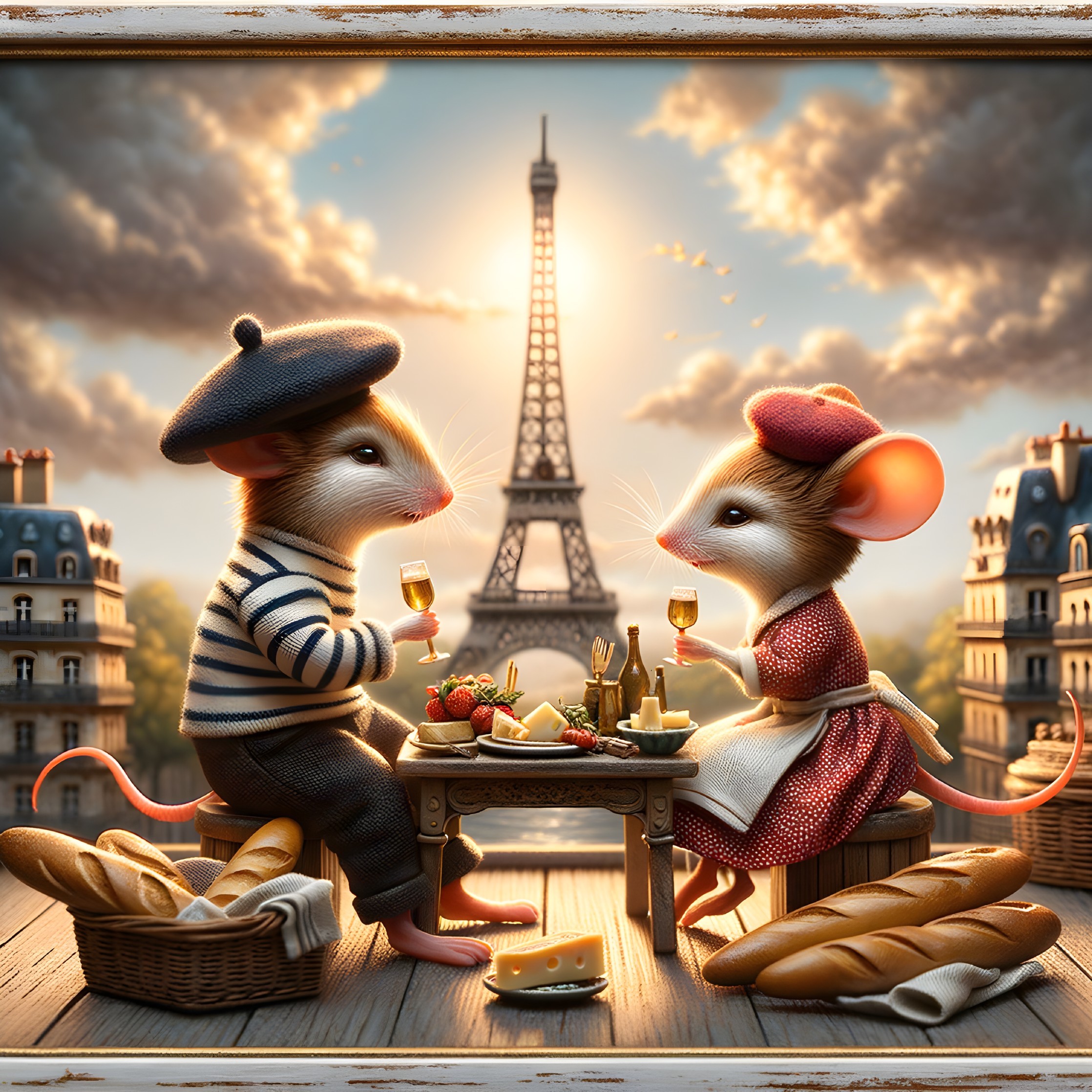 Whisker's Parisian Feast