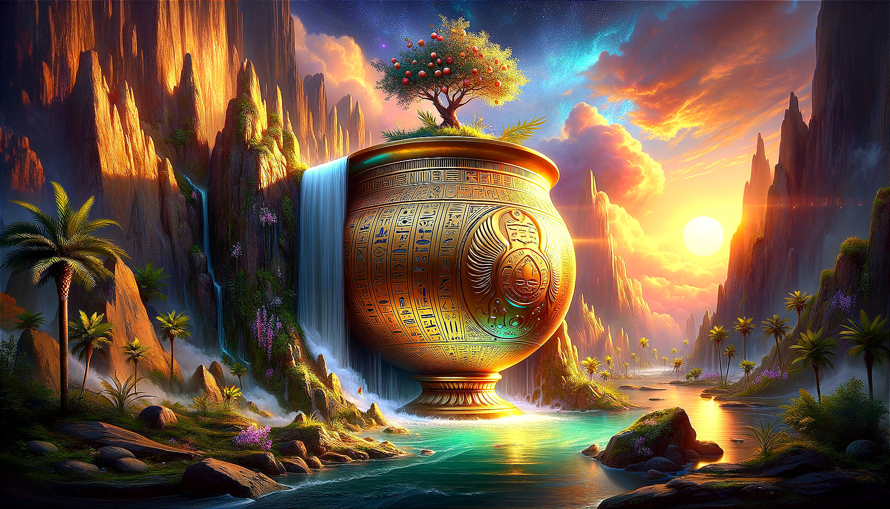 Golden Urn of Life: A Fantasy Synesthesia