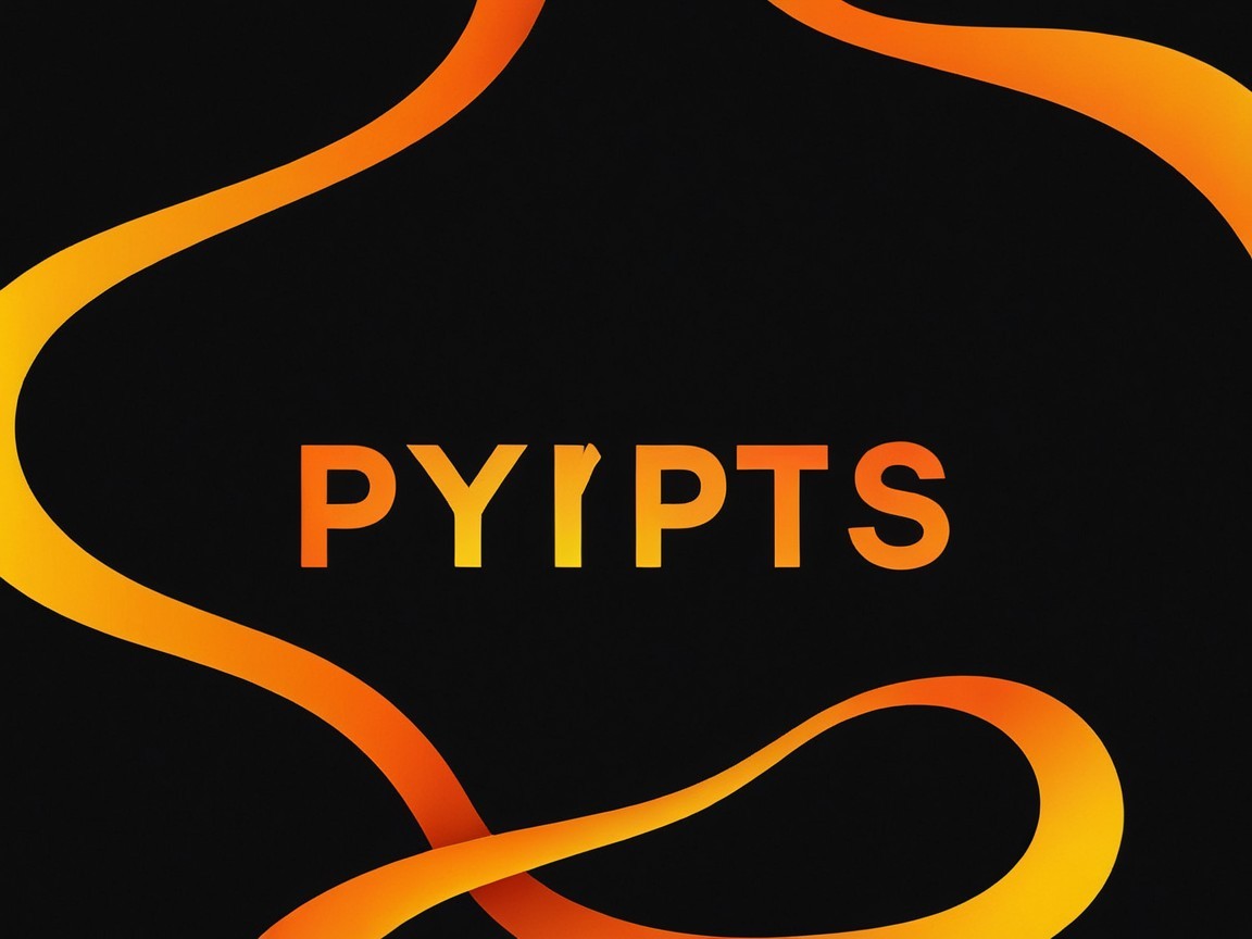 Modern Design with Black Background and Bold Letters