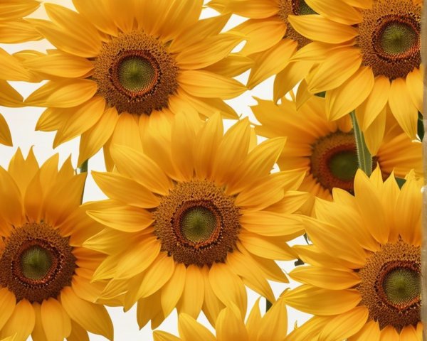 Vibrant Sunflower Arrangement with Bright Yellow Petals