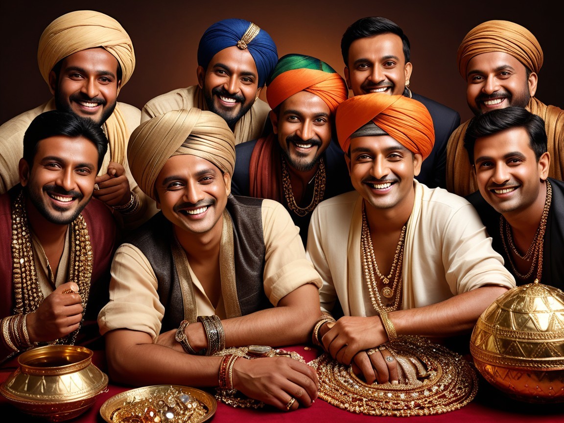 Traditional Attire and Cultural Heritage Portrait