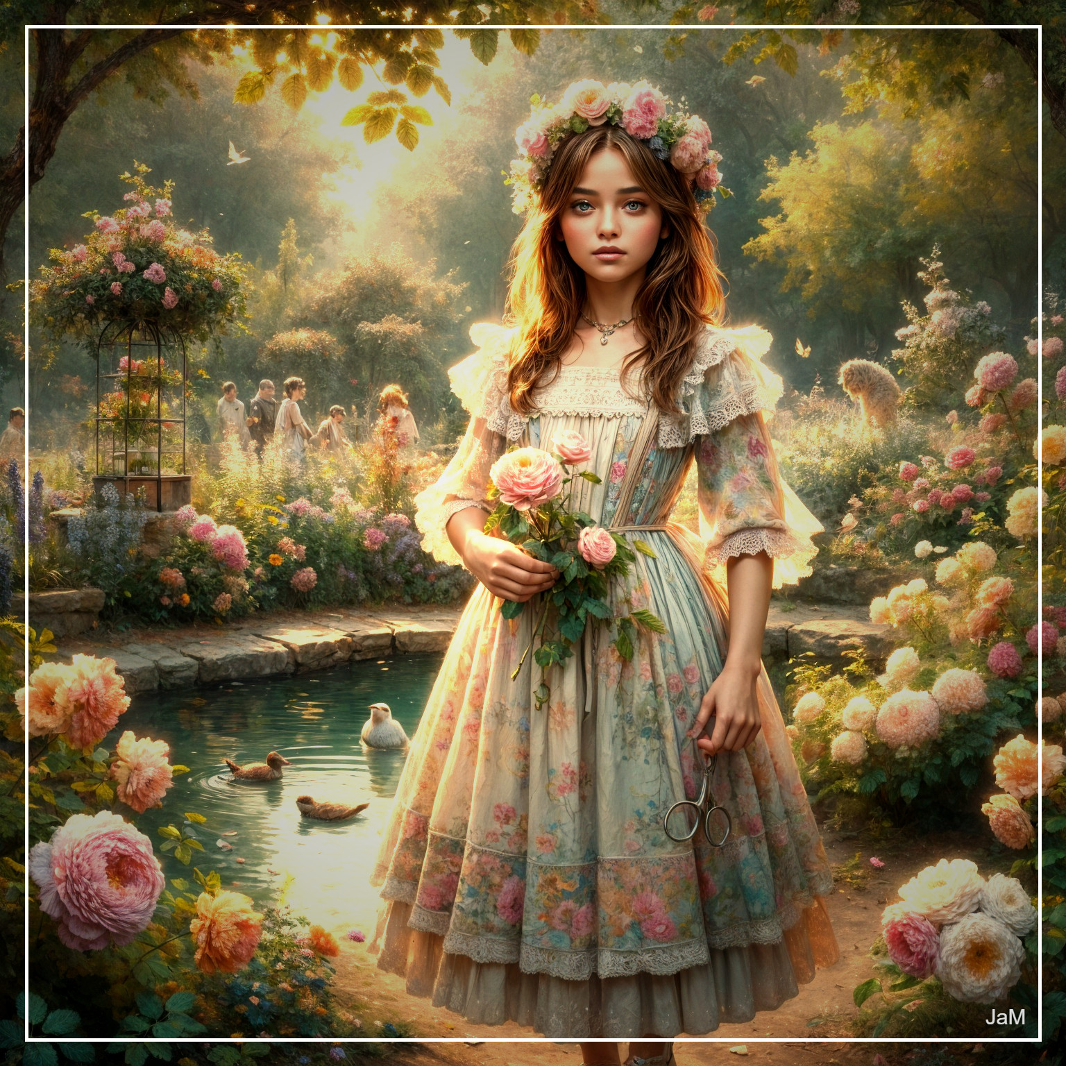 Enchanted Garden Portrait