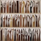 Colorful Display of Jackets and Coats on Hooks