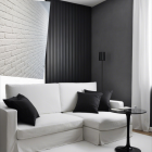 Modern Living Room Corner with Cozy Sofa and Decor