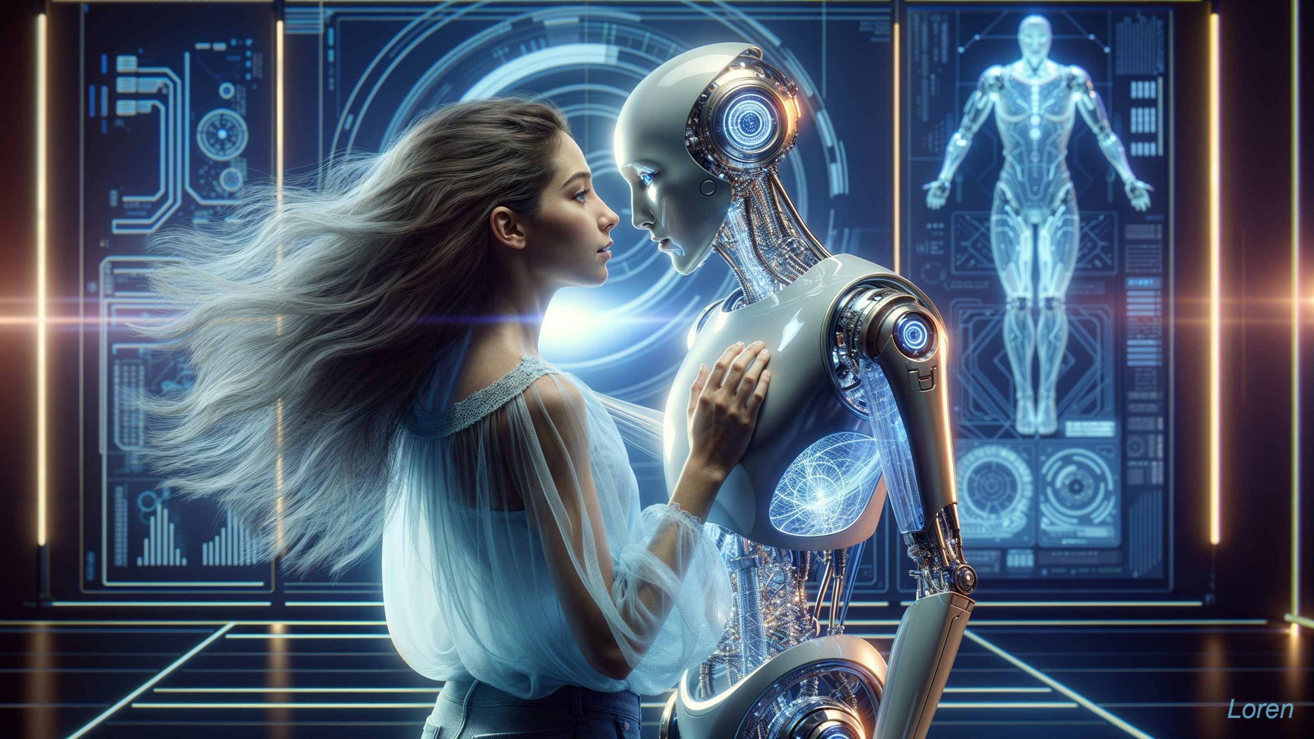 Gazing into the Future: Human and Robot Connection
