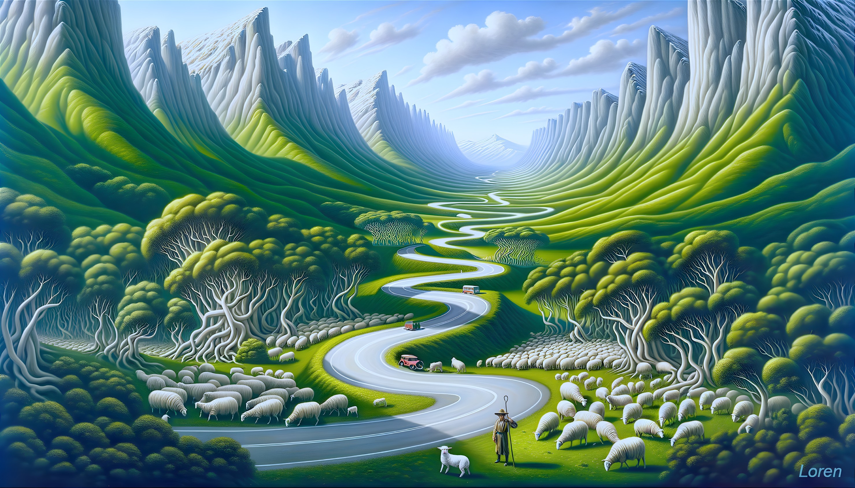 The Shepherd's Dreamscape