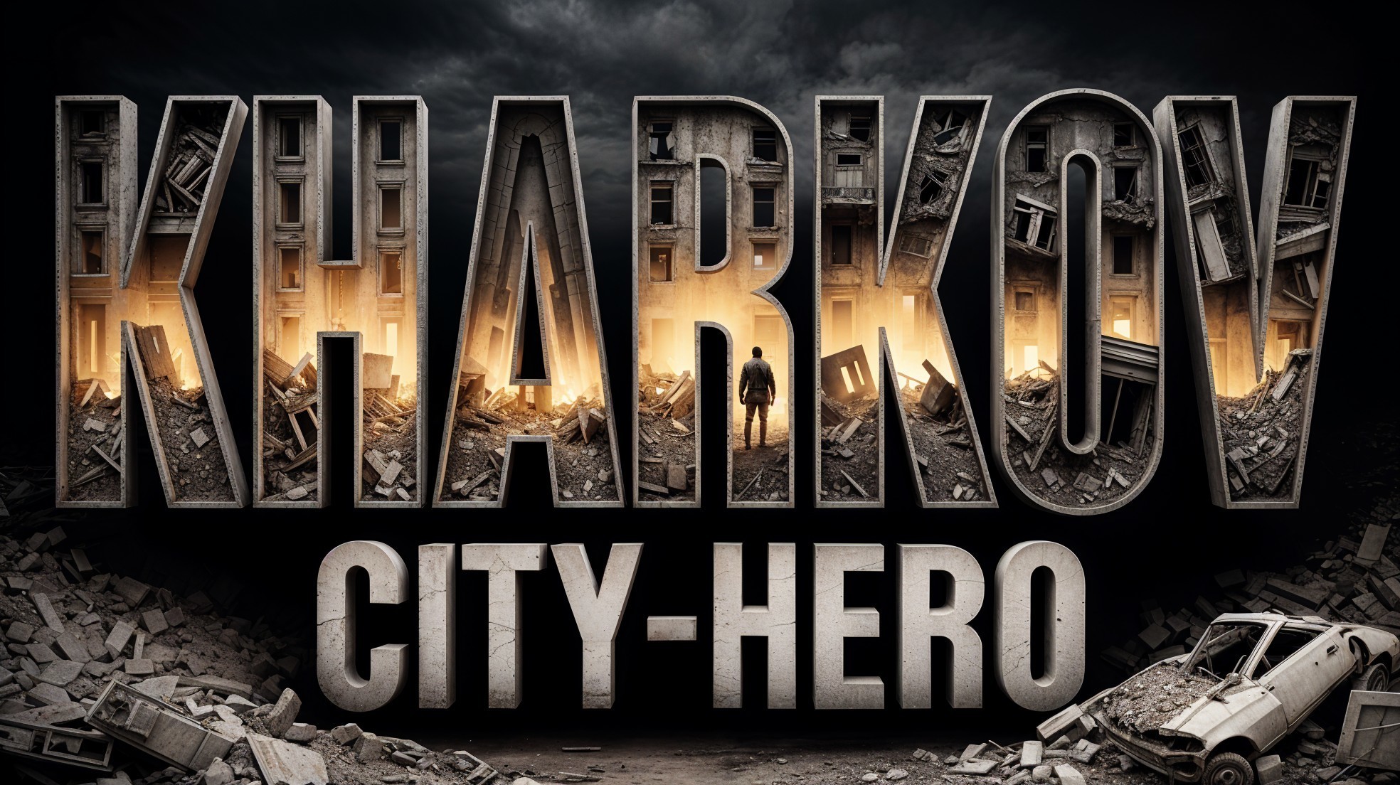 Kharkov City-Hero: Resilience Amidst Destruction