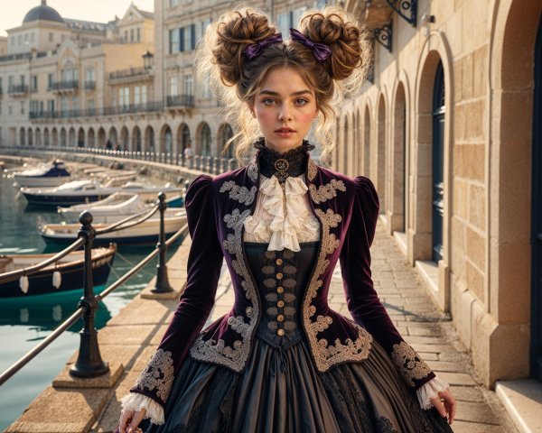Victorian-Inspired Outfit by Serene Waterfront
