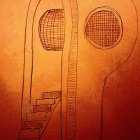 Architectural Design of a Concrete Wall with Arches