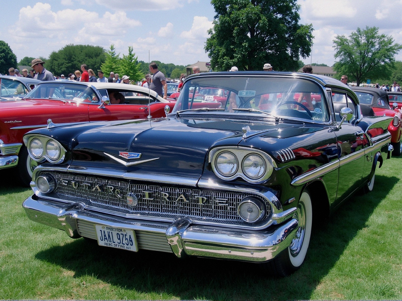 1958 Chevrolet Bel Air at a classic car show
