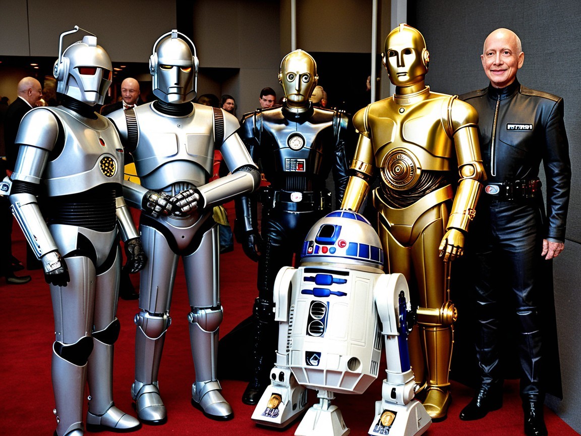Science Fiction Characters on Red Carpet Event