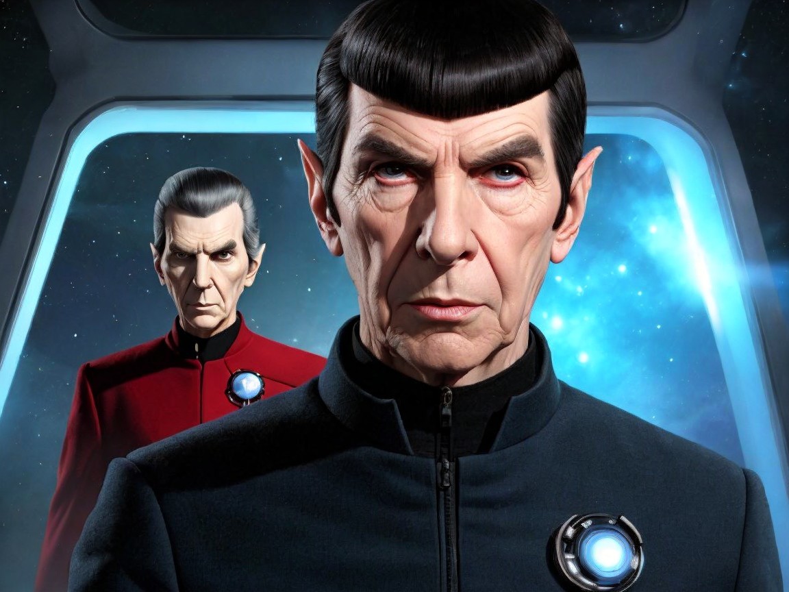 Science Fiction Characters with Pointed Ears and Uniforms