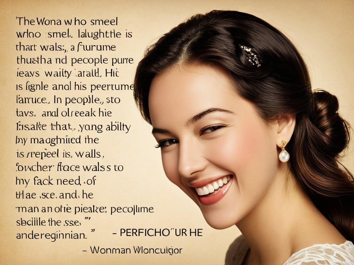 Smiling Woman with Elegant Hair and Stylish Earring