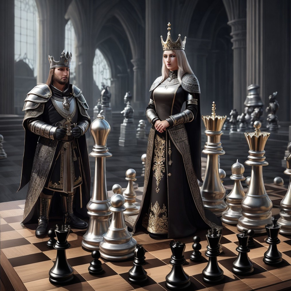 Regal Chessboard Encounter