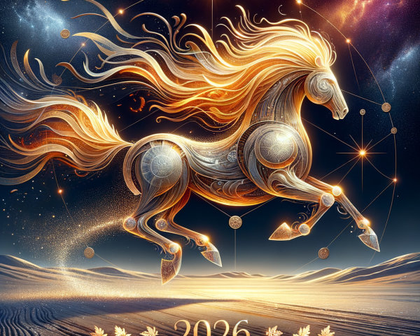 Golden-Maned Horse Astrological Chart for 2026