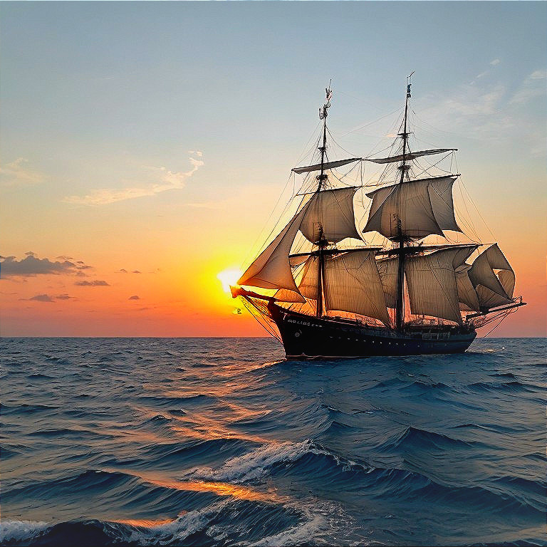 Sunset Voyage: Sailing into Serenity