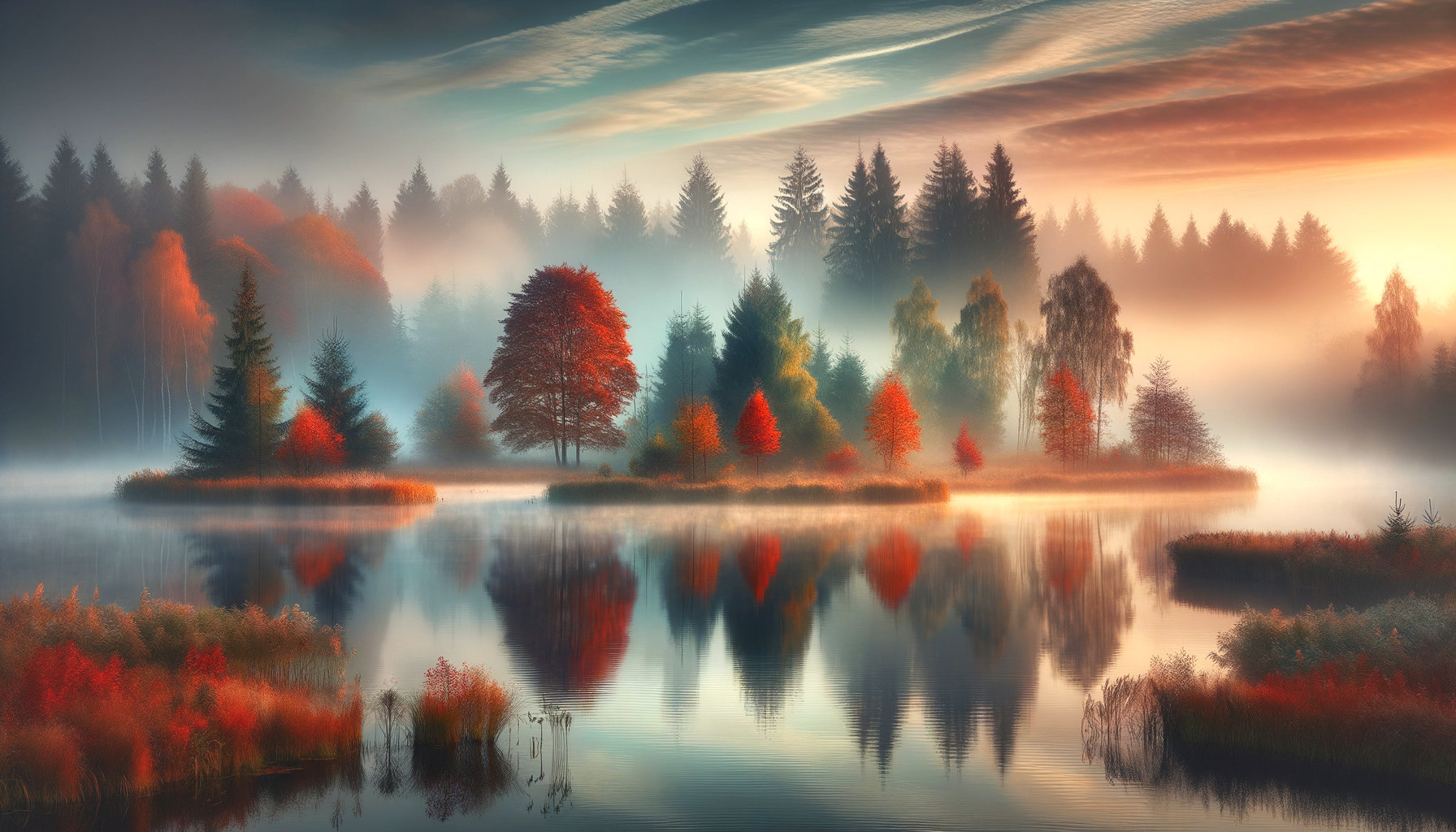 Autumn Symphony: Reflections of Color