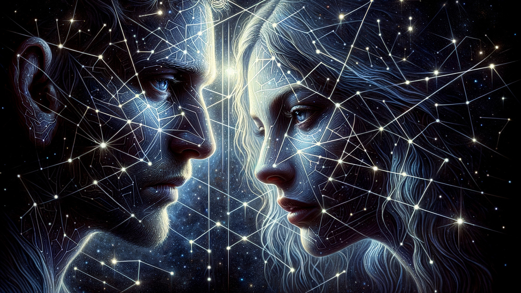 Cosmic Connection of Two Faces in Starry Space