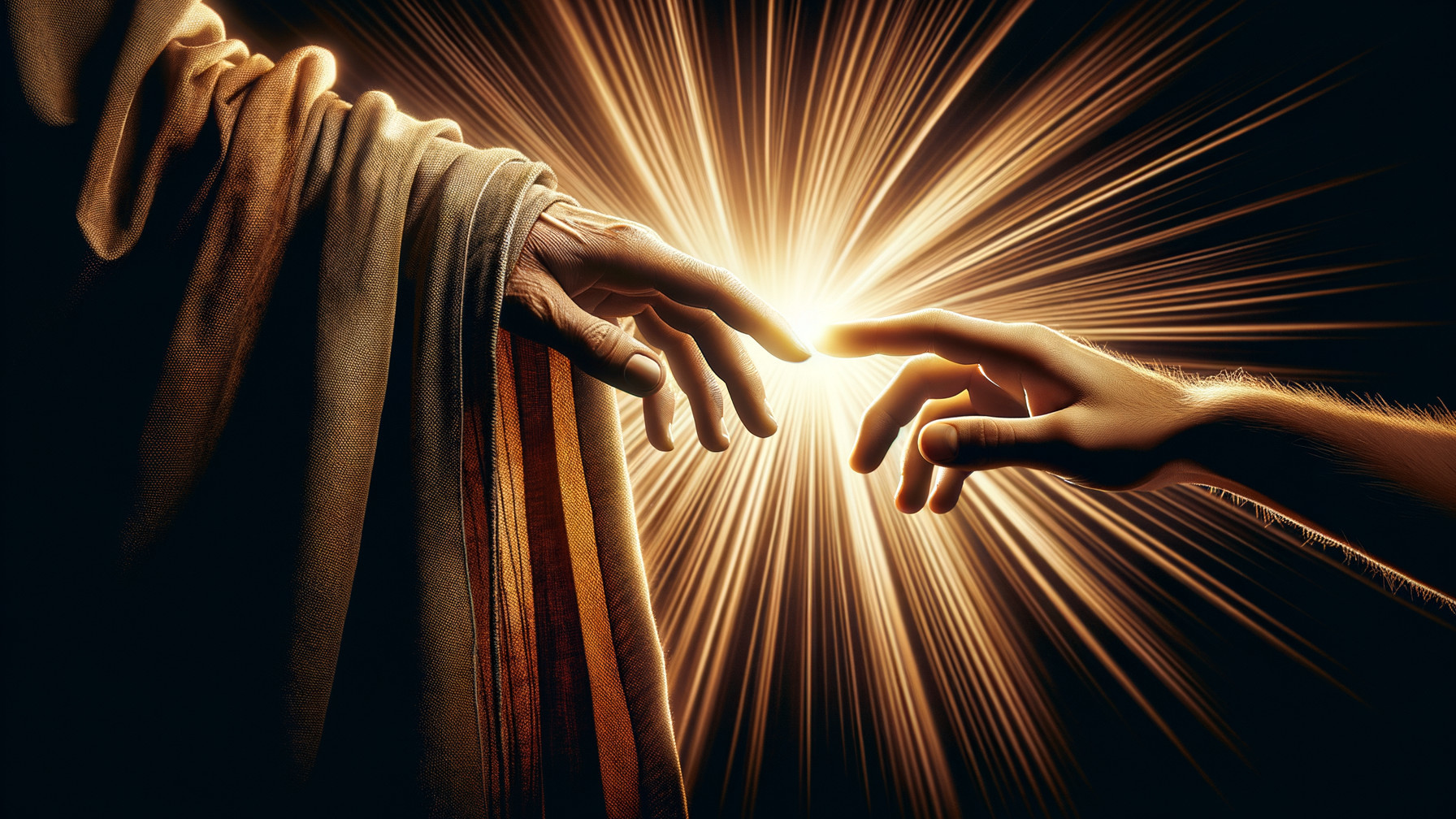 Modern Interpretation of The Creation of Adam