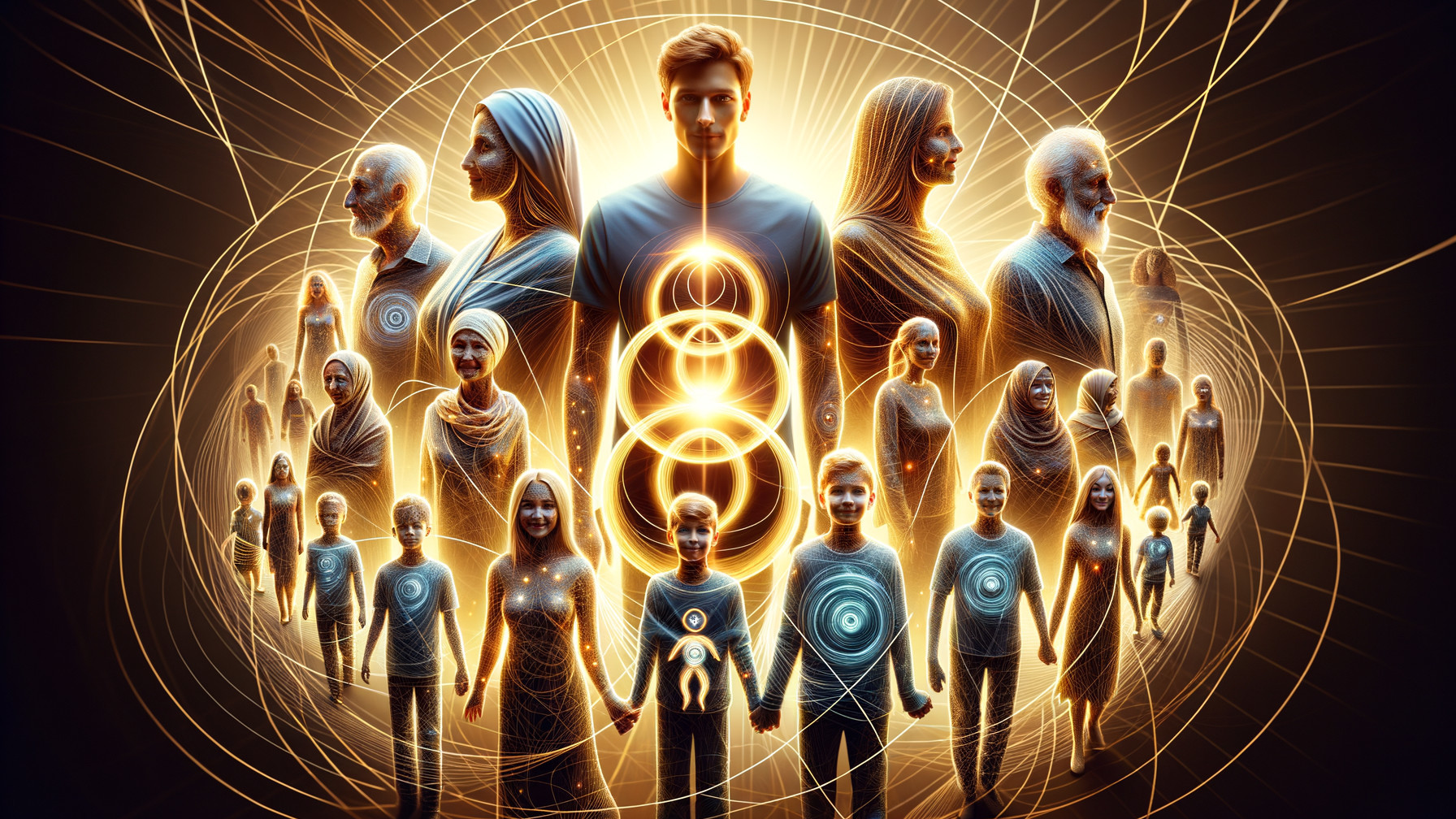 Luminous Assembly of Diverse Figures and Unity