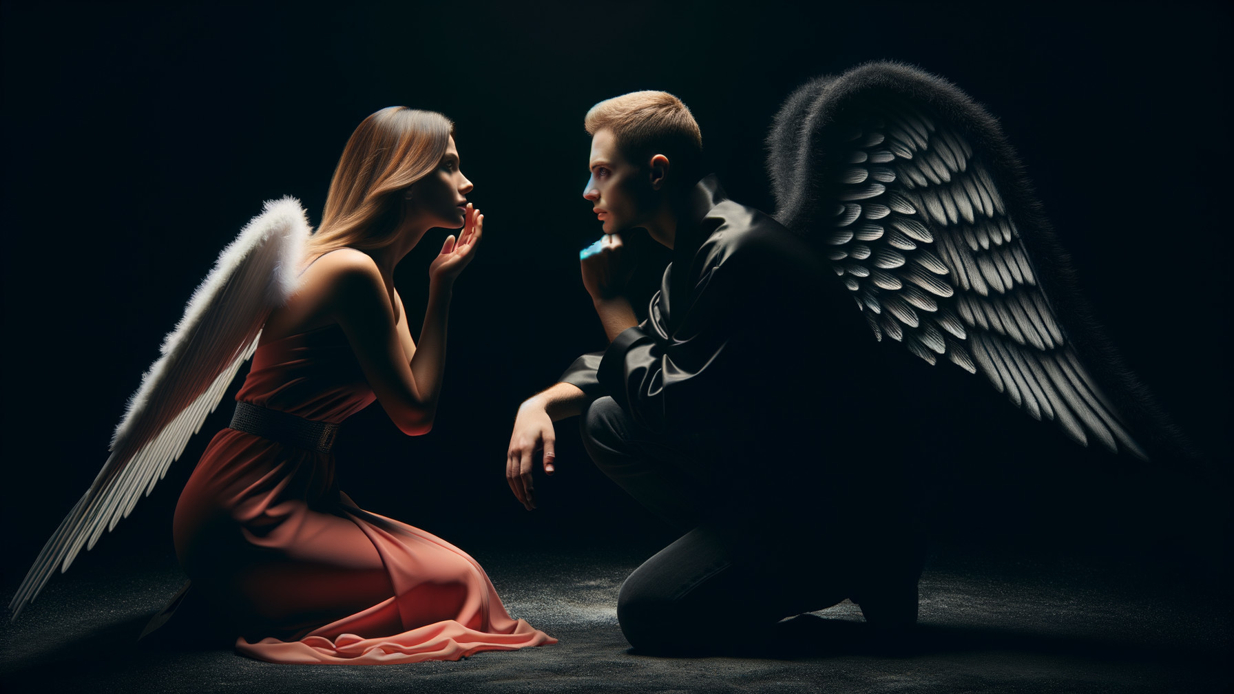 Ethereal Connection of Light and Dark Themes