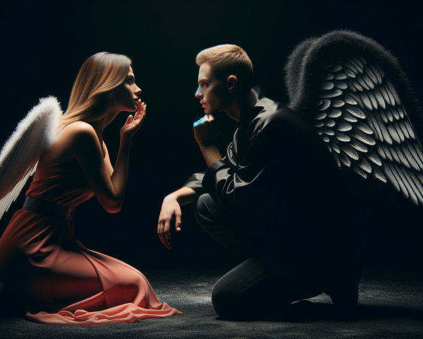 Ethereal Connection of Light and Dark Themes